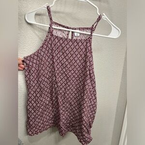 Old Navy Maroon Tank